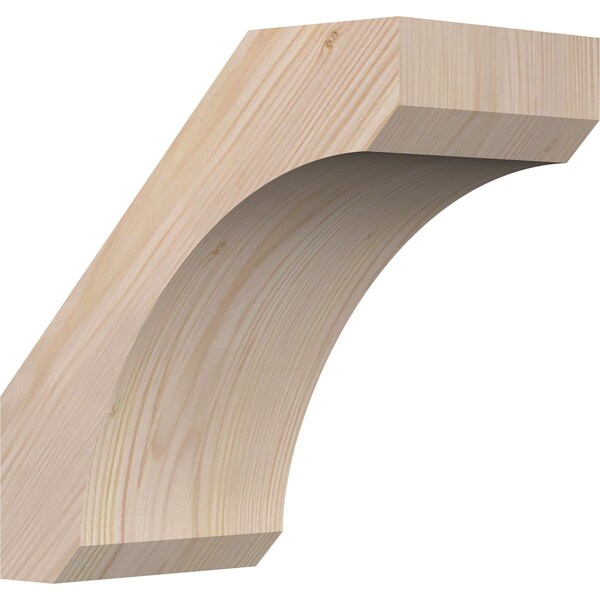 Ekena Millwork 5 1/2"W x 10"D x 10"H Legacy Smooth Knee Brace, Douglas Fir BRC06X10X10LEC00SDF - main